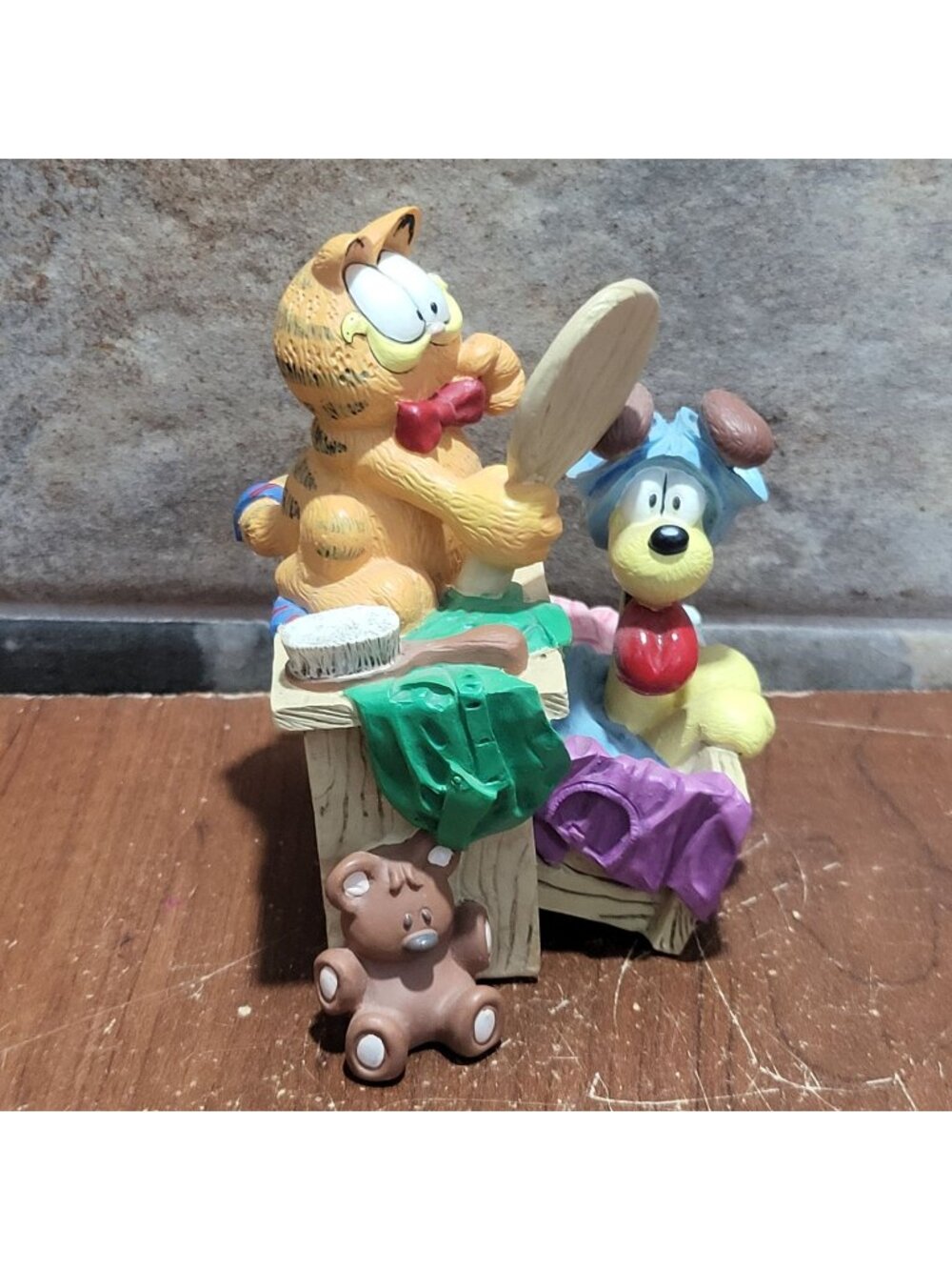 Danbury Mint Heres Lookin at Me Garfield Figurine 1993 Jim Davis